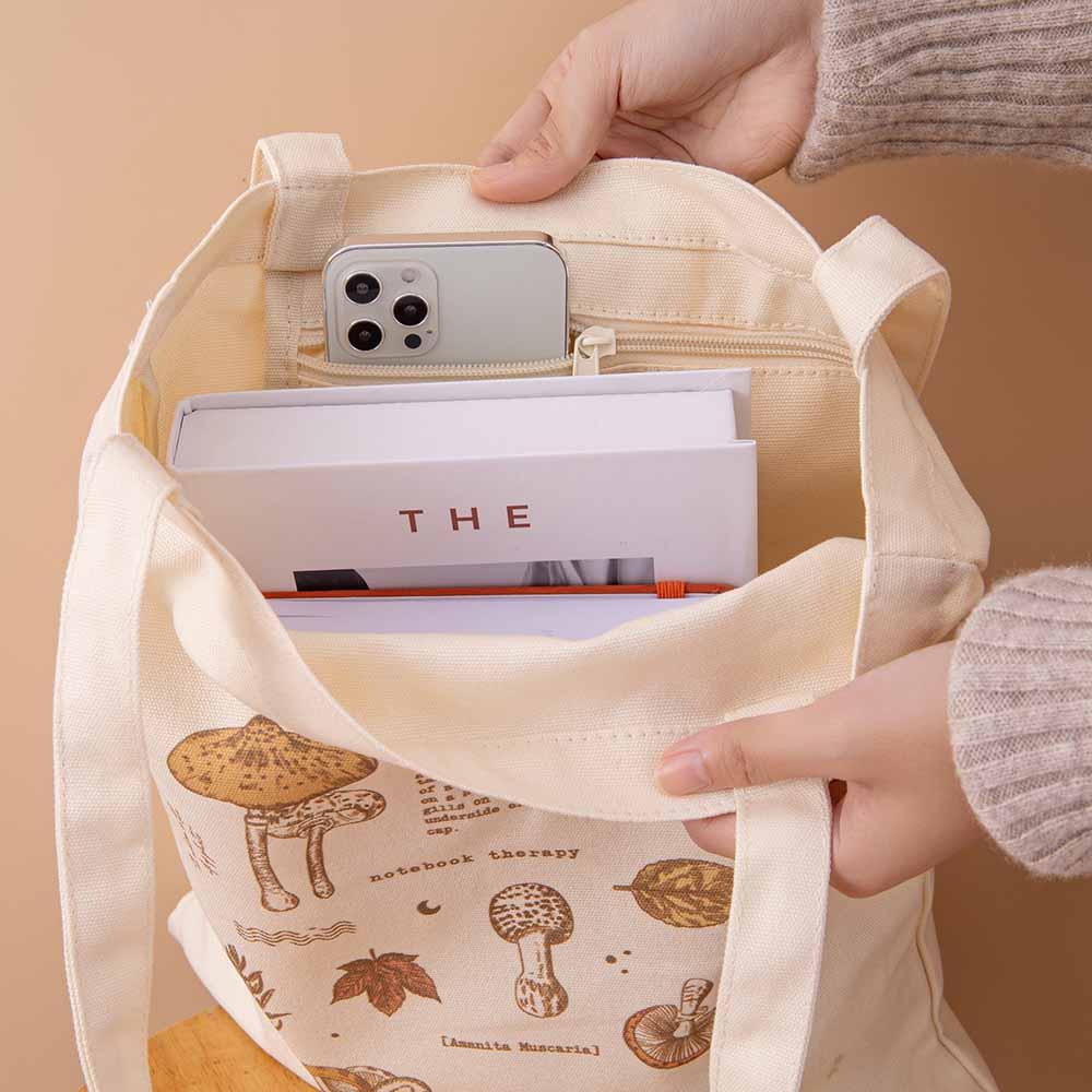 Tsuki ‘Vintage Kinoko’ Tote Bag ☾ - Image 5