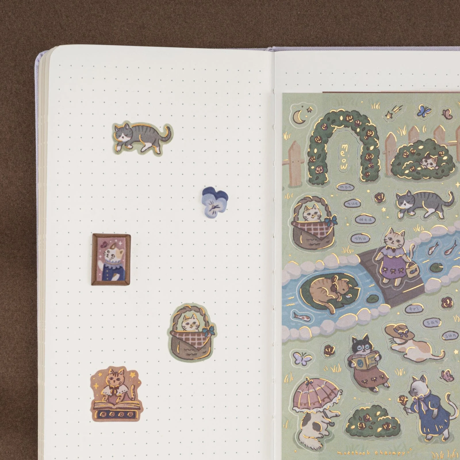 Tsuki ‘Vintage Neko’ Sticker Set ☾ - Image 6