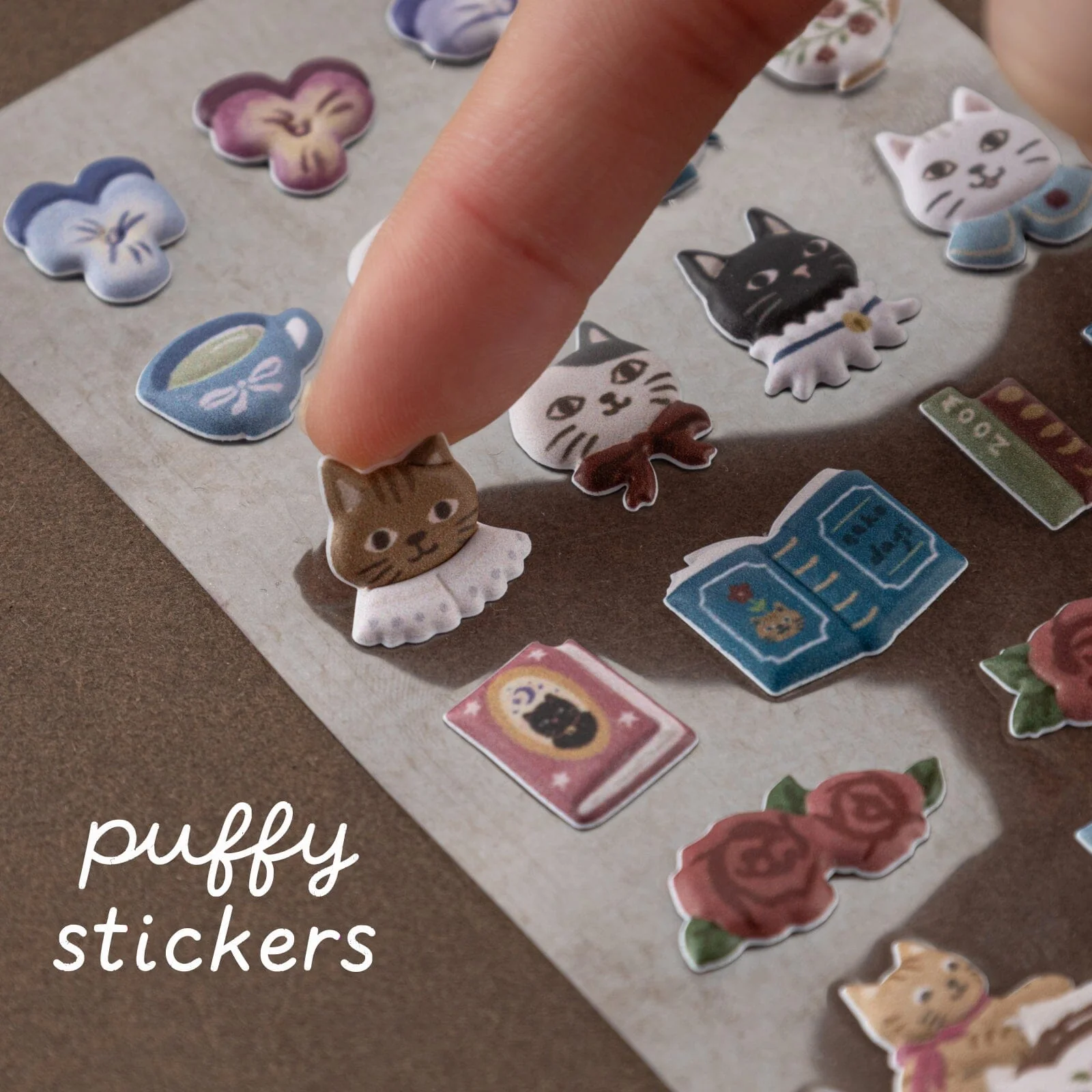 Tsuki ‘Vintage Neko’ Sticker Set ☾ - Image 9