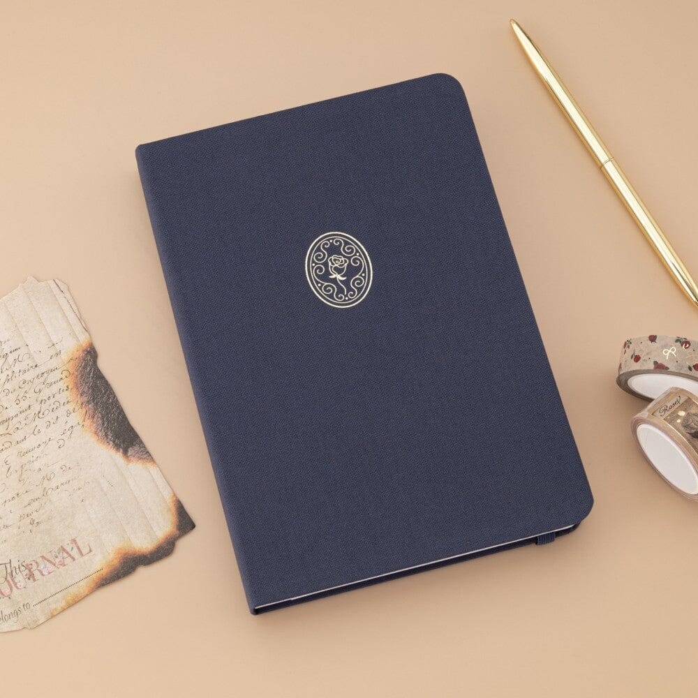 Tsuki ‘Vintage Rose’ Antique Blue Limited Edition Bullet Journal ☾ - Image 14