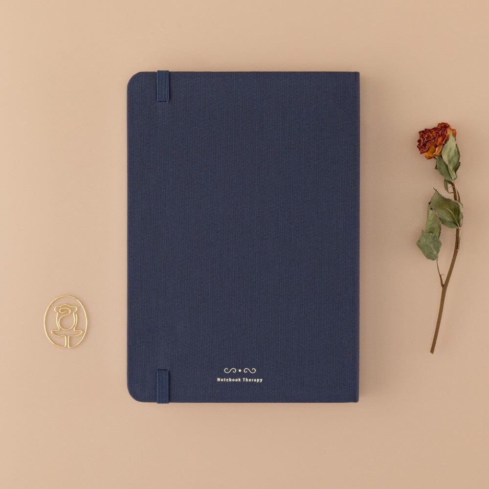 Tsuki ‘Vintage Rose’ Antique Blue Limited Edition Bullet Journal ☾ - Image 15