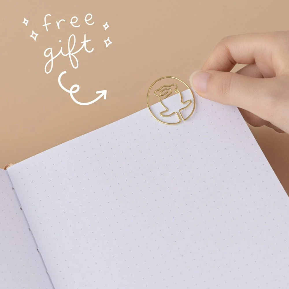 Tsuki ‘Vintage Rose’ Antique Blue Limited Edition Bullet Journal ☾ - Image 7