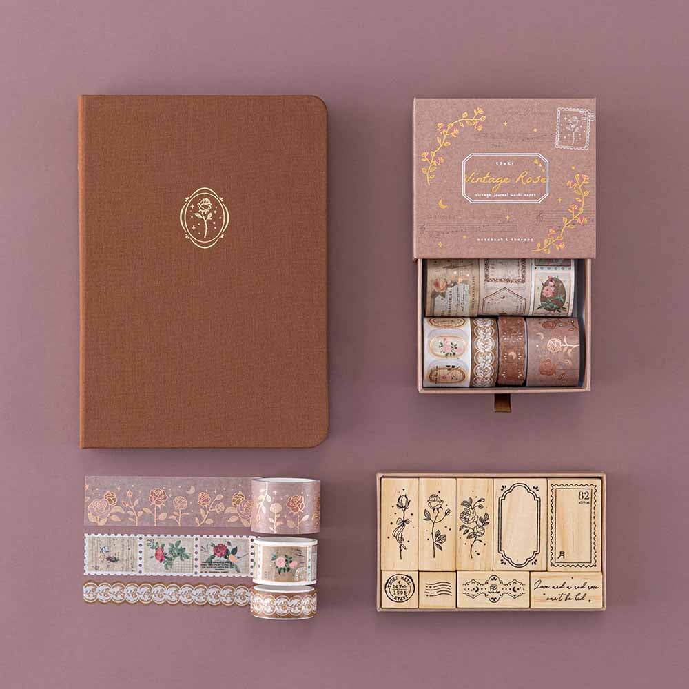 Tsuki ‘Vintage Rose’ Bullet Journal Stamp Set ☾ - Image 12