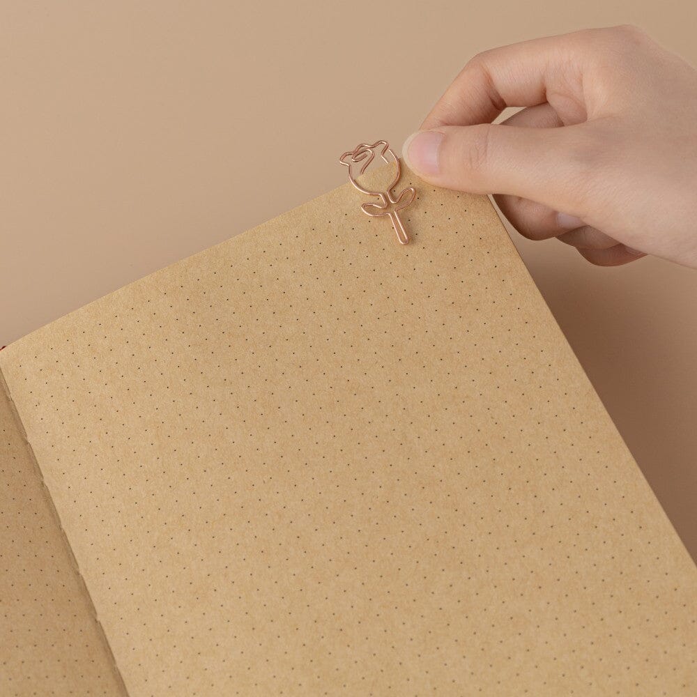 Tsuki ‘Vintage Rose’ Kraft Paper Limited Edition Bullet Journals ☾ - Image 10