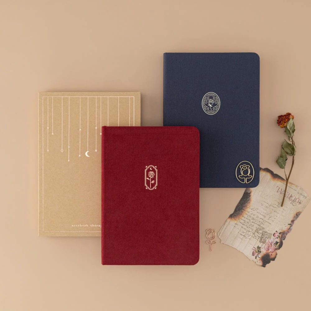 Tsuki ‘Vintage Rose’ Kraft Paper Limited Edition Bullet Journals ☾ - Image 12