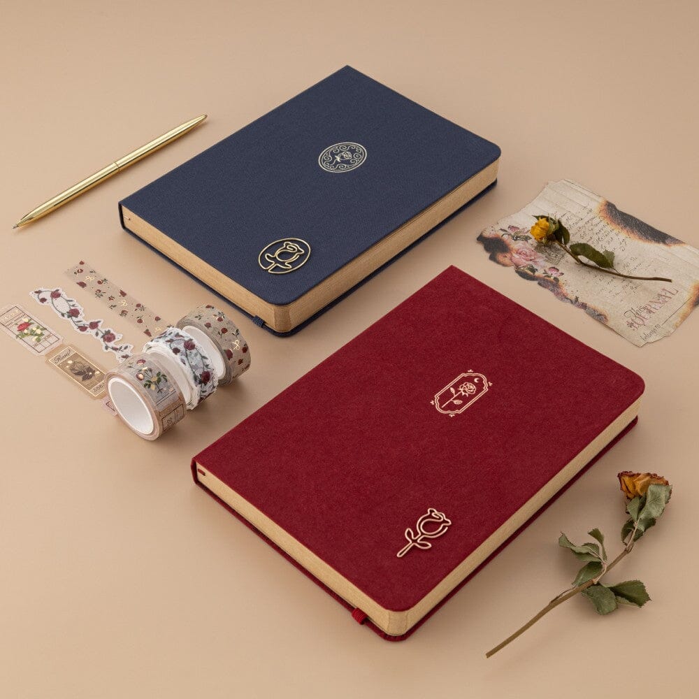 Tsuki ‘Vintage Rose’ Kraft Paper Limited Edition Bullet Journals ☾ - Image 13