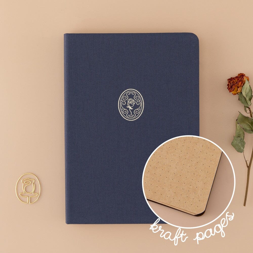 Tsuki ‘Vintage Rose’ Kraft Paper Limited Edition Bullet Journals ☾ - Image 15