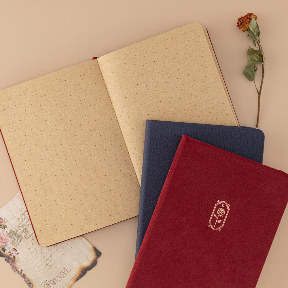 Tsuki ‘Vintage Rose’ Kraft Paper Limited Edition Bullet Journals ☾ - Image 6