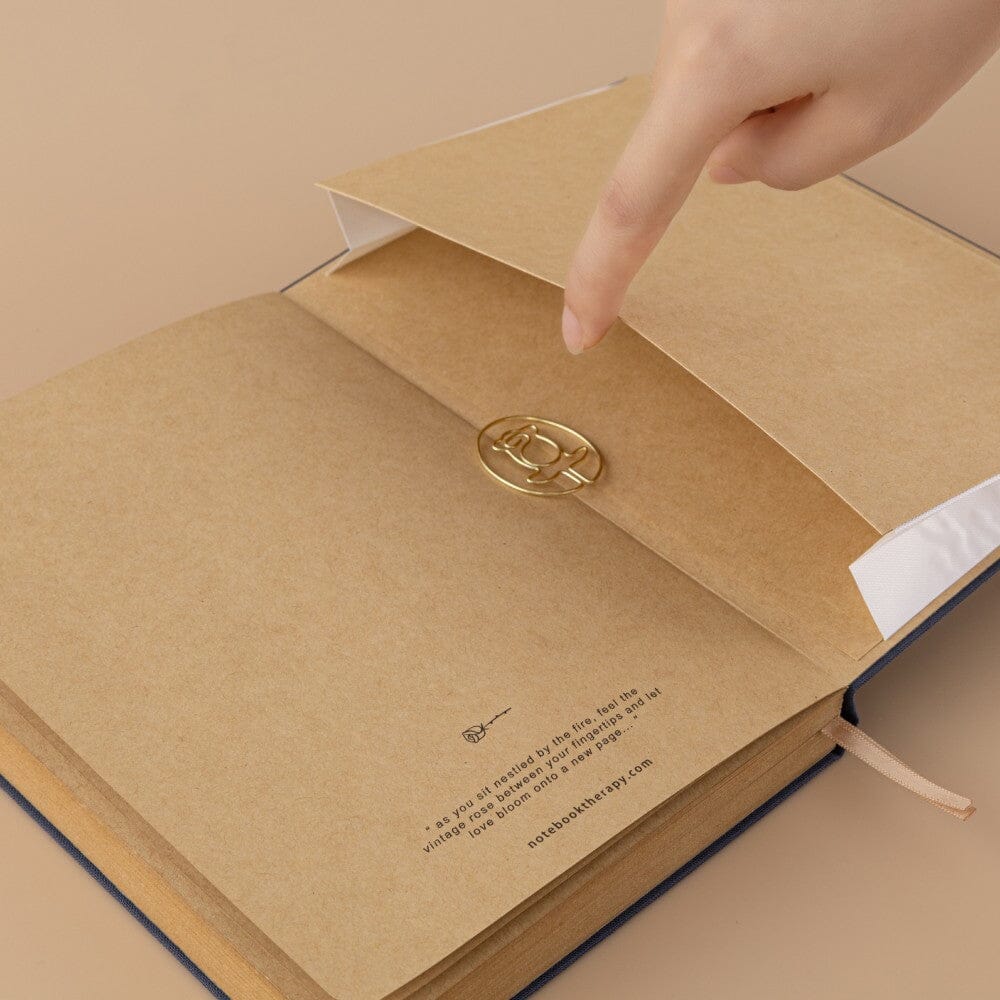 Tsuki ‘Vintage Rose’ Kraft Paper Limited Edition Bullet Journals ☾ - Image 9