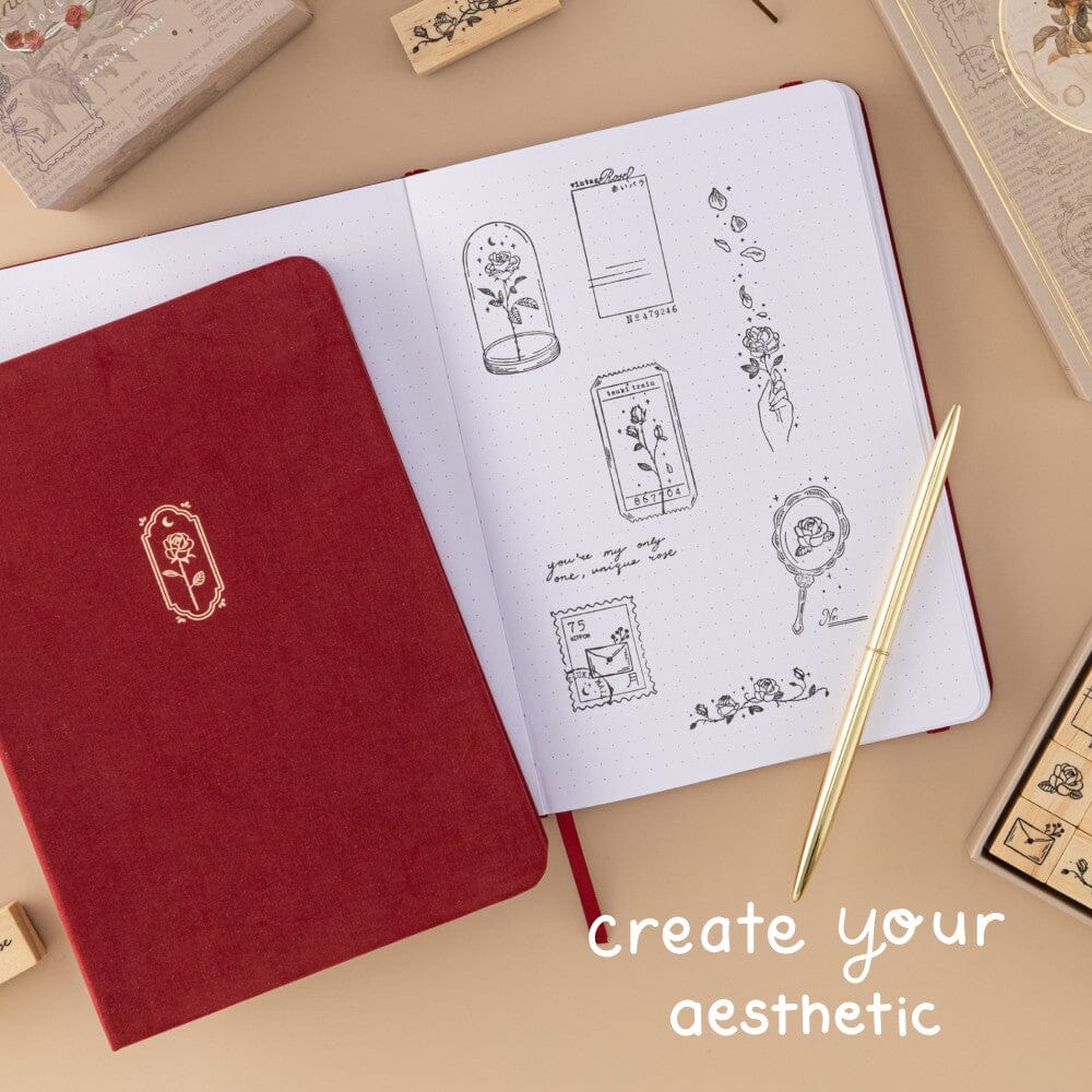 Tsuki ‘Vintage Rose’ #2 Large Stamp Set ☾ - Image 4