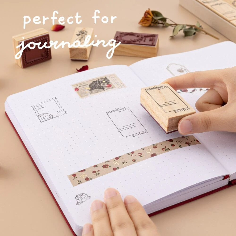 Tsuki ‘Vintage Rose’ #2 Large Stamp Set ☾ - Image 9