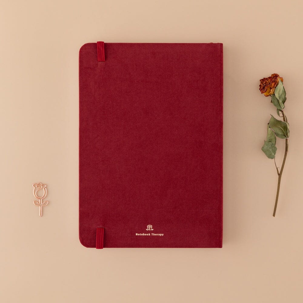 Tsuki ‘Vintage Rose’ Petal Red Limited Edition Bullet Journal ☾ - Image 15