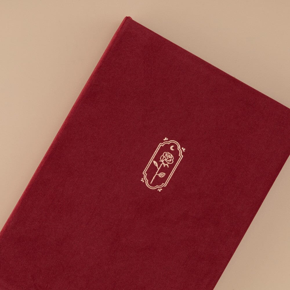 Tsuki ‘Vintage Rose’ Petal Red Limited Edition Bullet Journal ☾ - Image 4