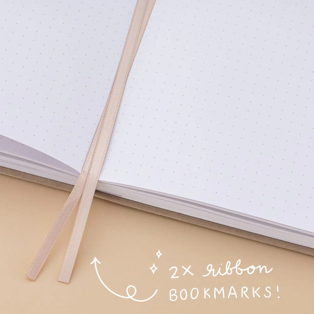 Tsuki ‘Vintage Rose’ Pressed Petal Limited Edition Bullet Journal ☾ - Image 11