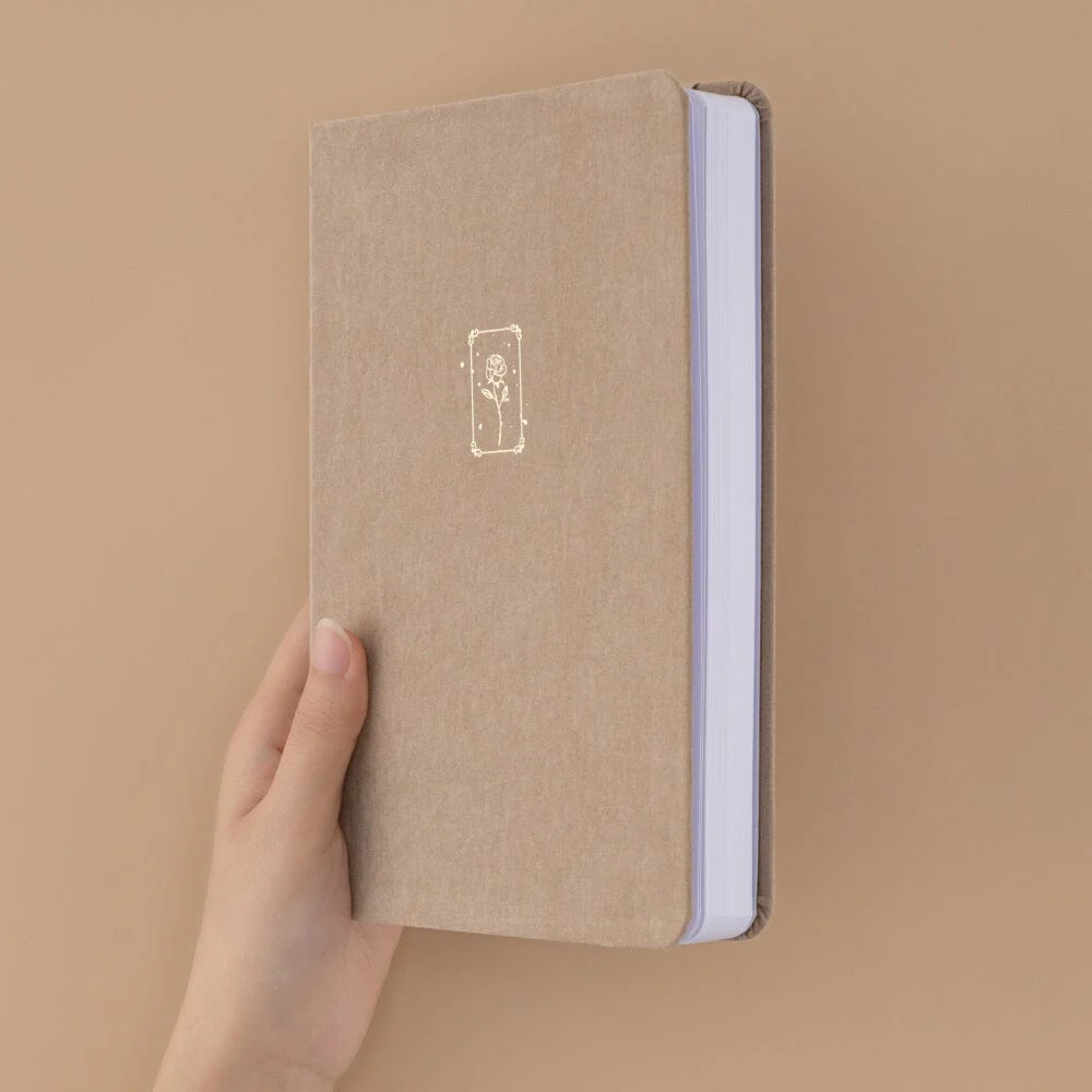 Tsuki ‘Vintage Rose’ Pressed Petal Limited Edition Bullet Journal ☾ - Image 3