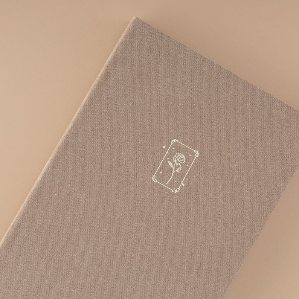 Tsuki ‘Vintage Rose’ Pressed Petal Limited Edition Bullet Journal ☾ - Image 4