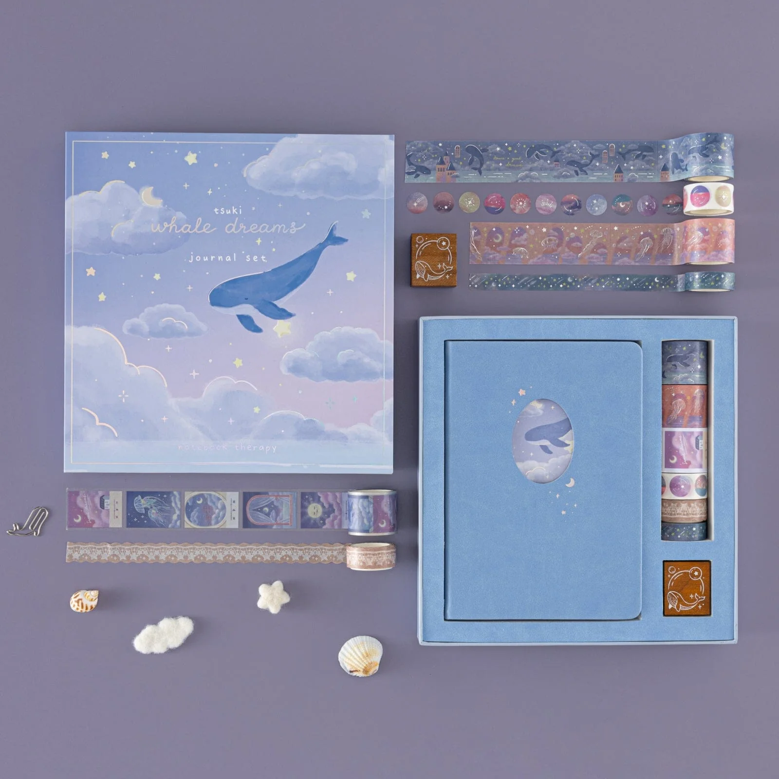 Tsuki ‘Whale Dreams’ Limited Edition Holographic Bullet Journal Set ☾ - Image 11