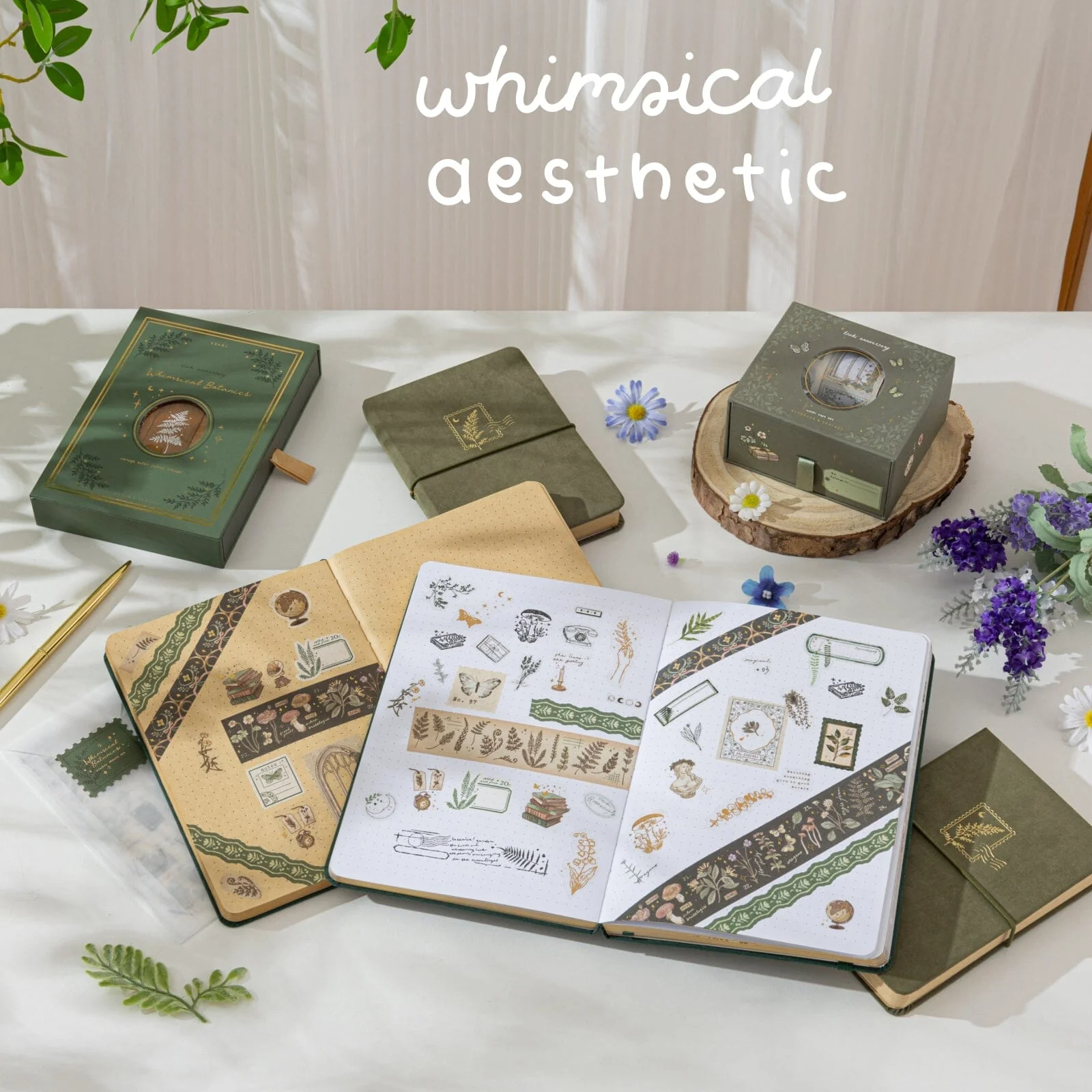 Tsuki ‘Whimsical Botanics’ Bullet Journal Stamp Set ☾ - Image 11