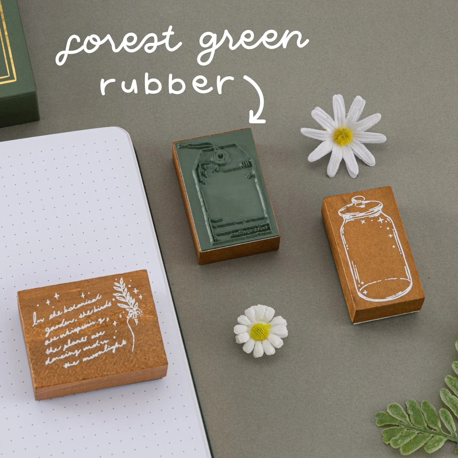 Tsuki ‘Whimsical Botanics’ Bullet Journal Stamp Set ☾ - Image 5