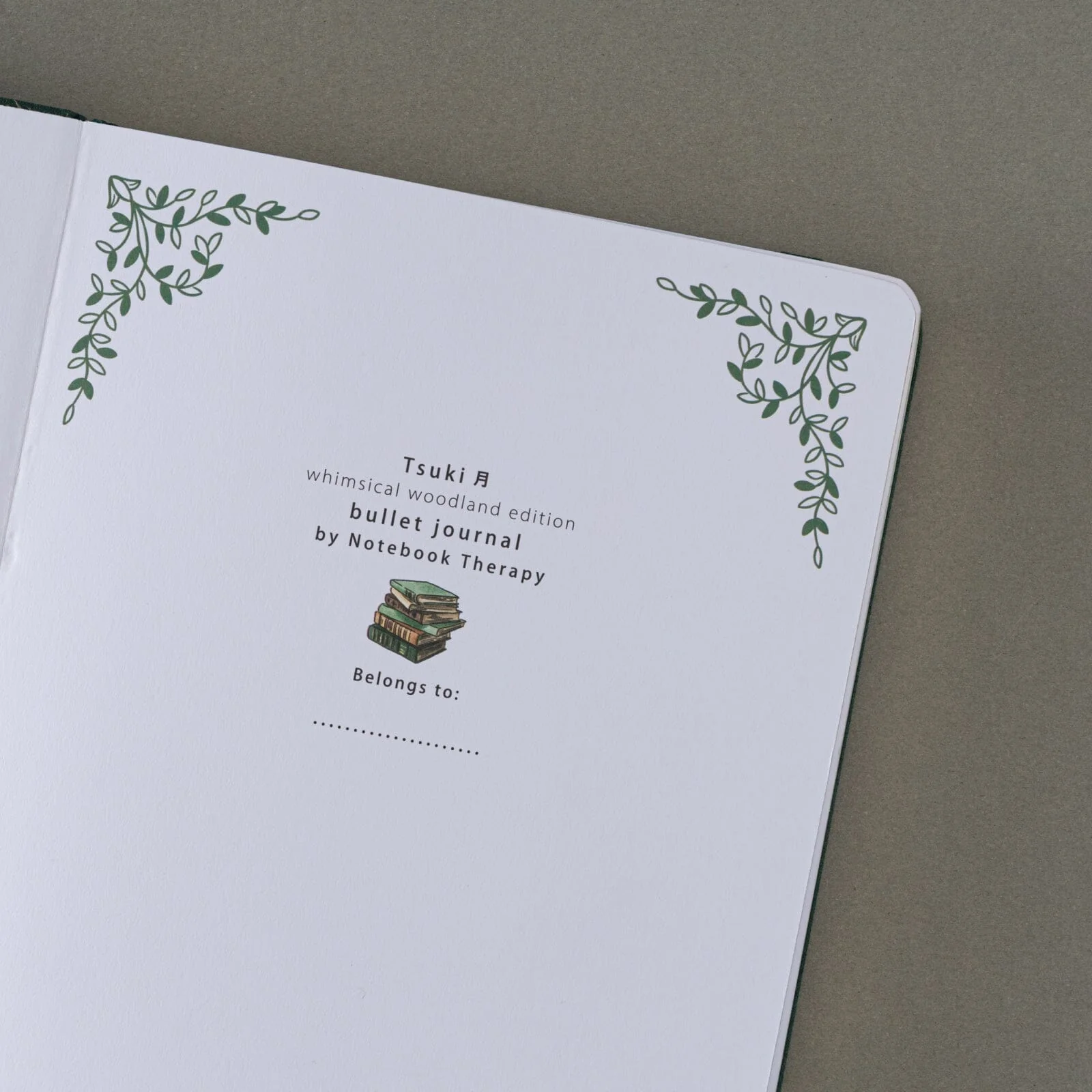 Tsuki ‘Whimsical Woodland’ Limited Edition Luxury Bullet Journal ☾ - Image 5