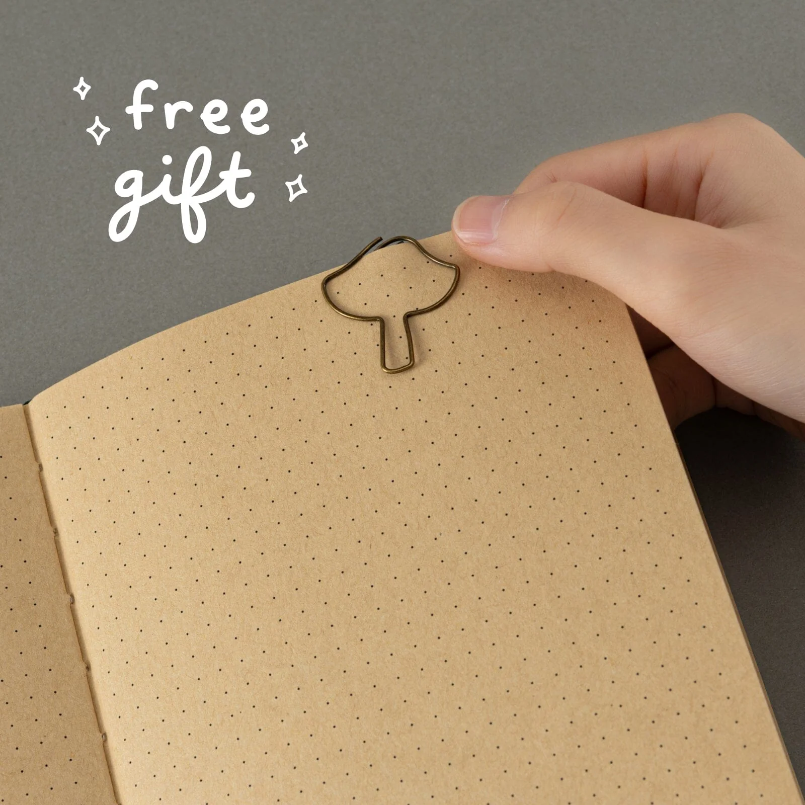 Tsuki ‘Whimsical Woodland’ Limited Edition Kraft Paper Bullet Journal in Original Size ☾ - Image 6