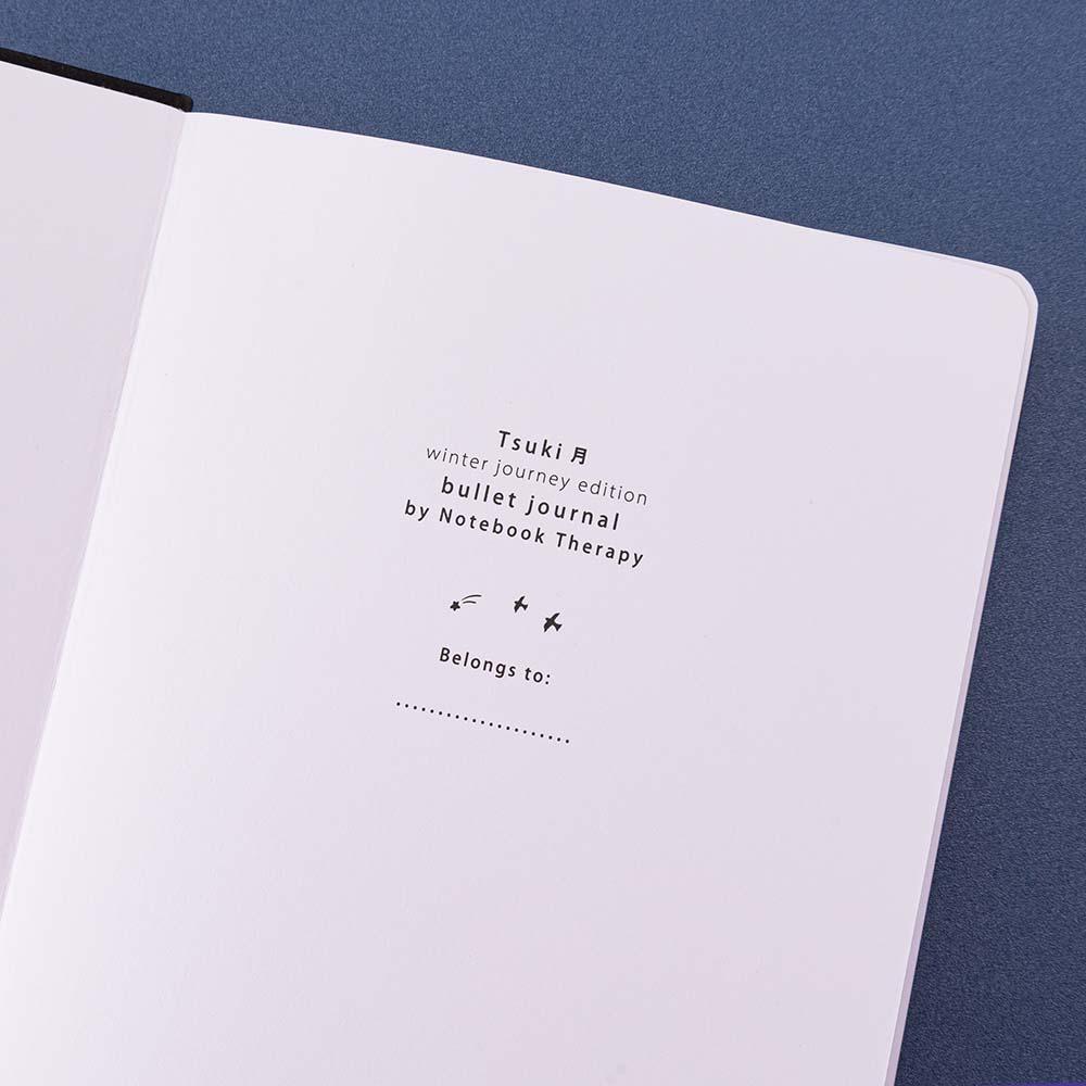 Tsuki ‘Winter Journey’ Limited Edition Bullet Journal ☾ - Image 7