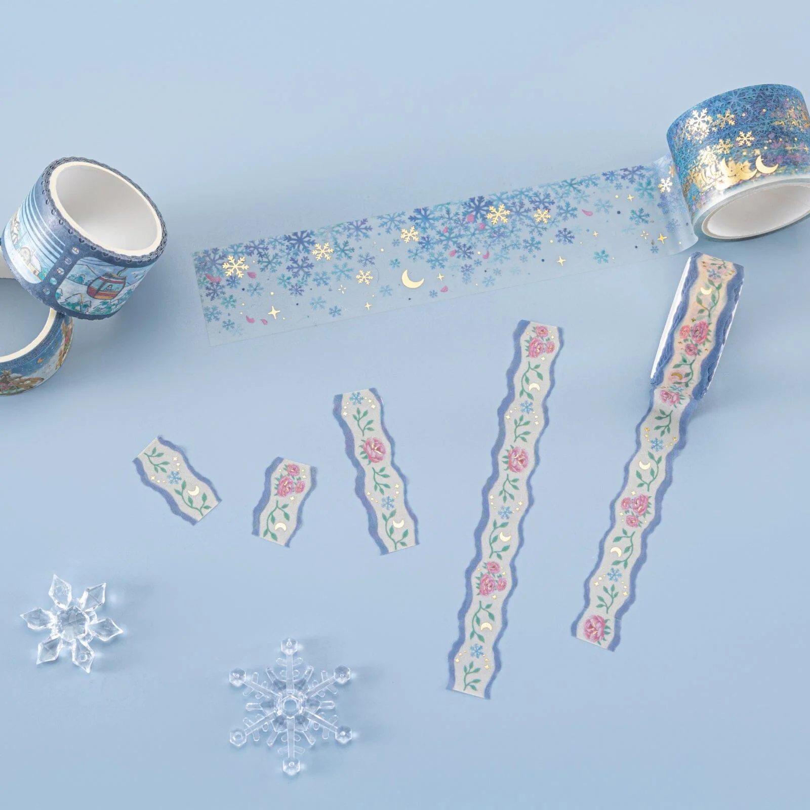 Tsuki ‘Winter Journey’ Washi Tape Set ☾ - Image 17