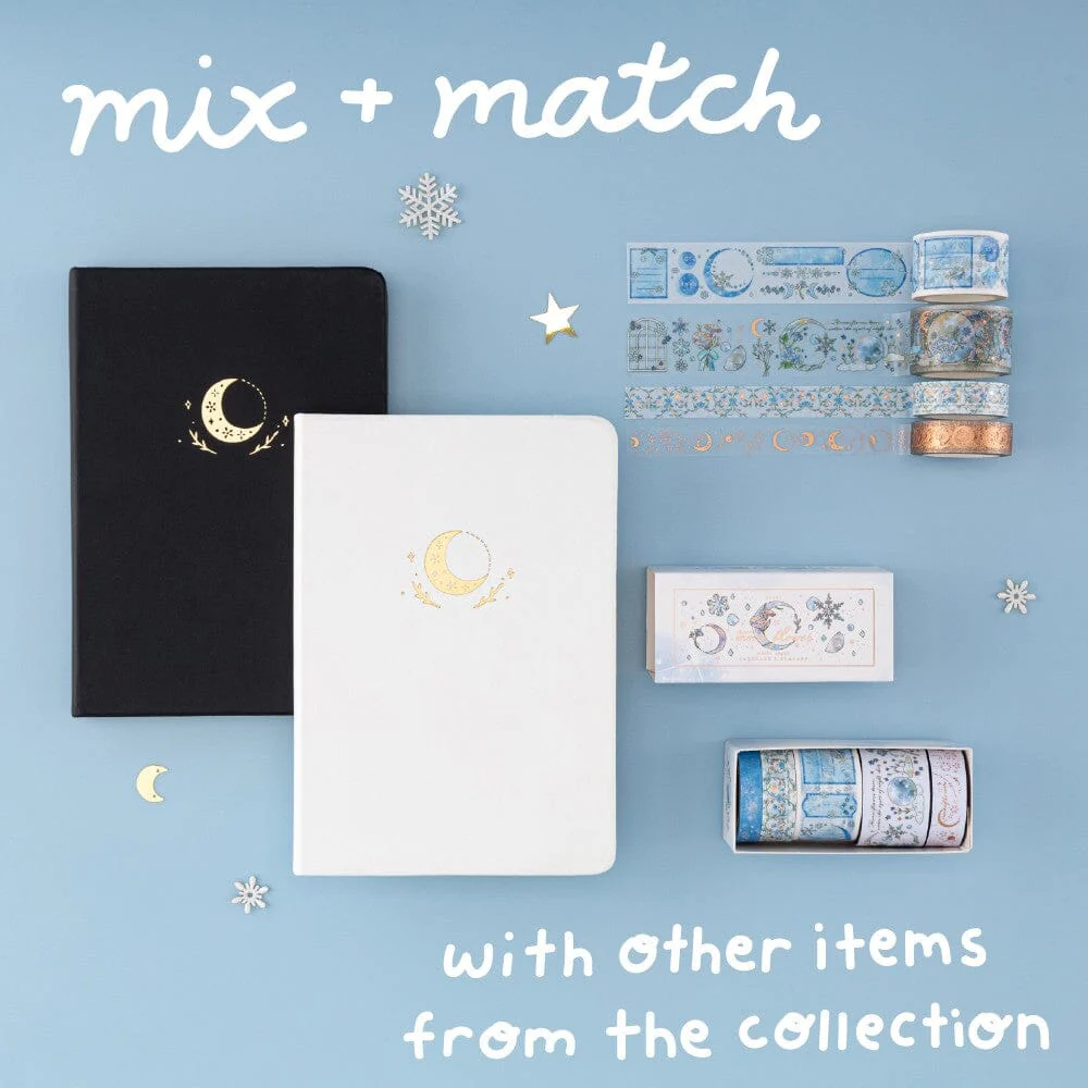 Tsuki ‘Winter Moonflower’ Washi Tape Set ☾ - Image 17