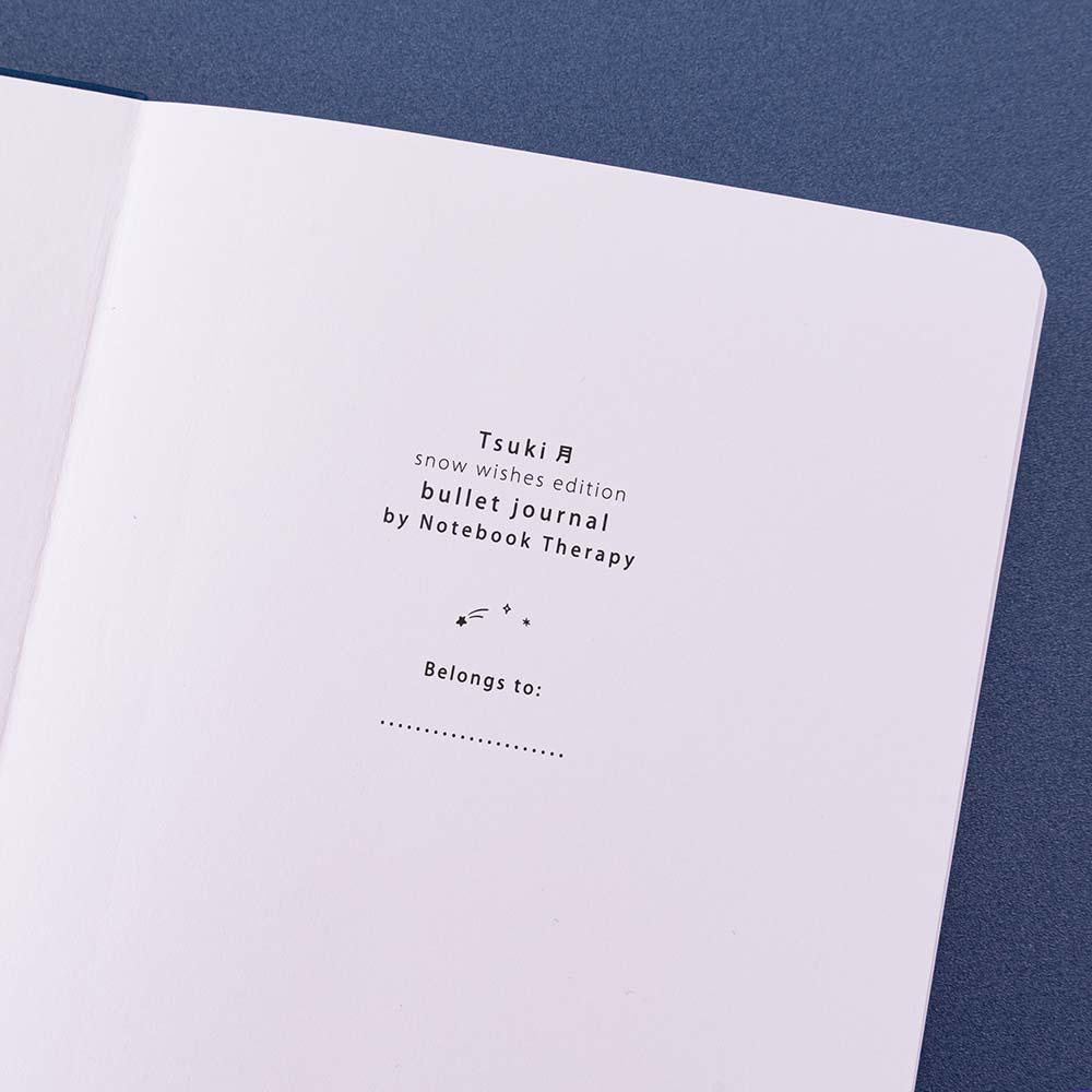 Tsuki ‘Winter Wishes’ Limited Edition Bullet Journal ☾ - Image 6